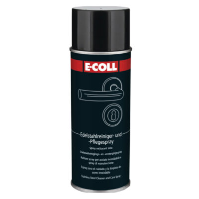 Edelstahlreiniger & Pflegespray 400ml E-COLL