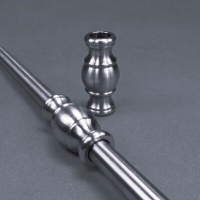 Rundstab Verbinder Zierteil Nr2 für Rundstahl / Rohr 12mm