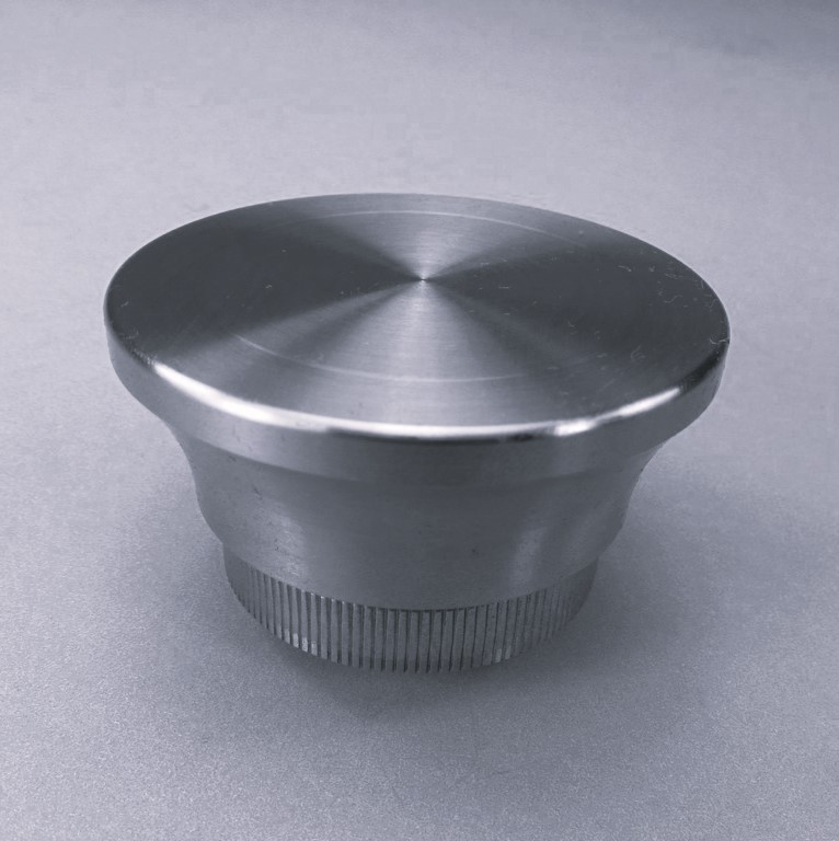 Stopfen Kappe Deckel SONDER DACH Fuß für Rohr 42,4 x 2 mm V4A
