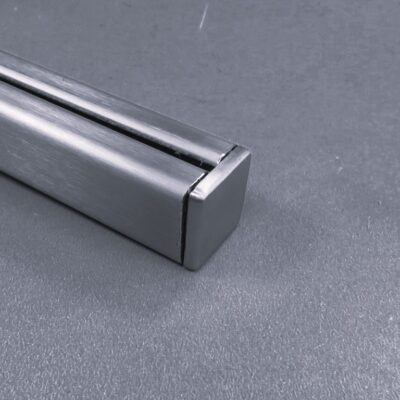 Einfassprofil Stopfen Einsteck Kappe Deckel 20x20 für Vierkantrohr